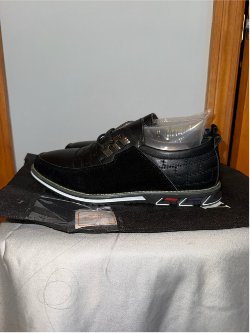 Men's Gatsby Slip-On Loafers Size 9 Black - Picture 3 of 5